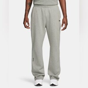 NEW Nike x NOCTA Men’s Fleece CS Open Hem Sweatpant Size MEDIUM Dark Grey Pants